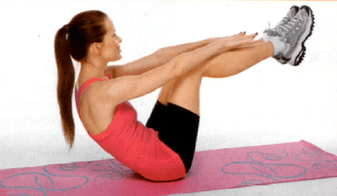 Übungen zum Abnehmen in Hüfte und Bauch